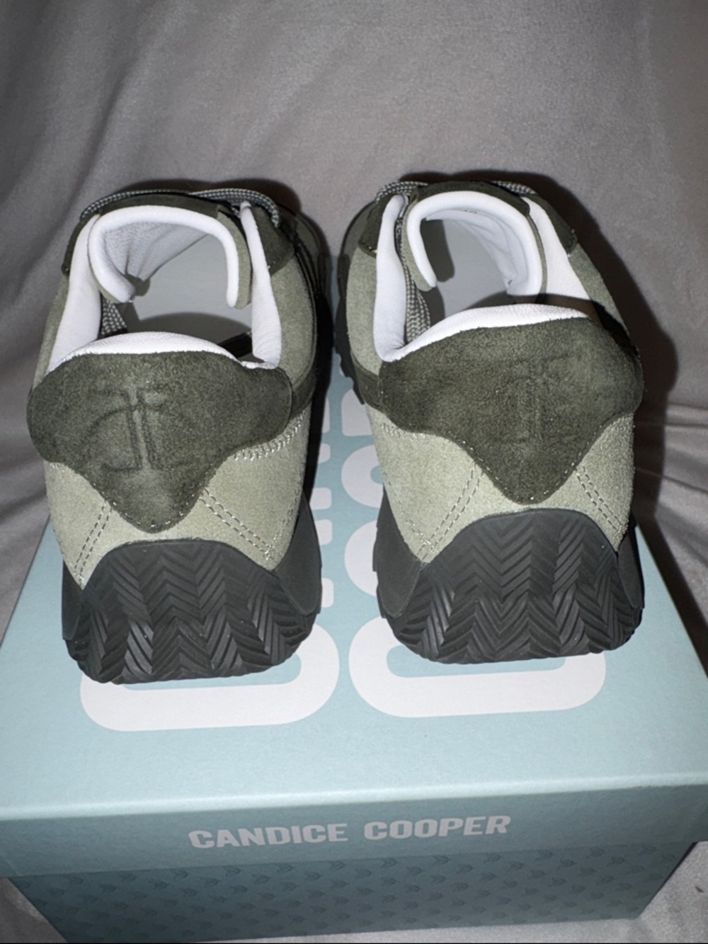 NWT Candice Cooper Plume 2 Motion Sneaker in Army Green - Picture 12 of 16
